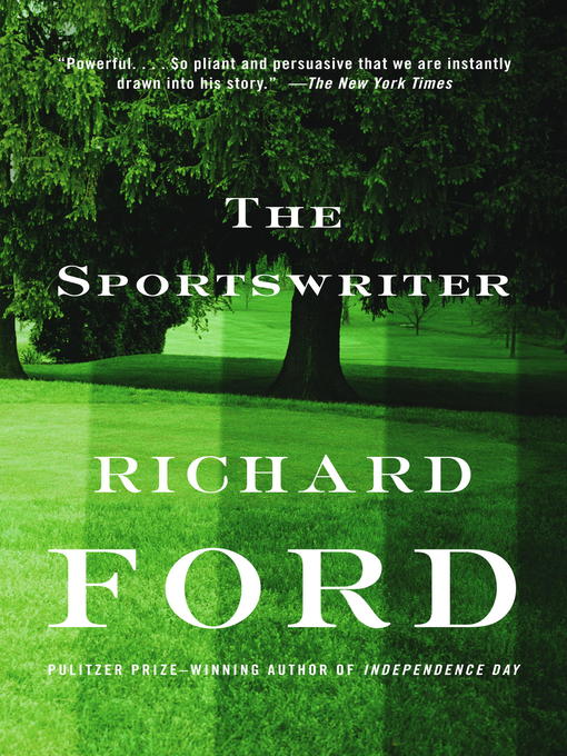 Détails du titre pour The Sportswriter par Richard Ford - Disponible